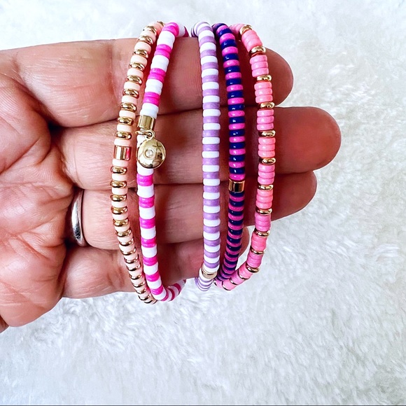 J. Crew Beaded Bracelets 5 piece set - Picture 4 of 6